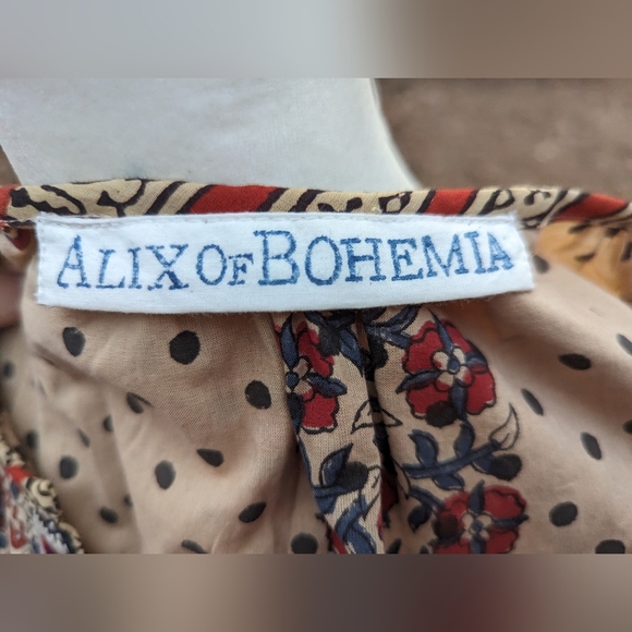 Alix of Bohemia Celeste Garnet Dress SZ XS - Picture 7 of 14